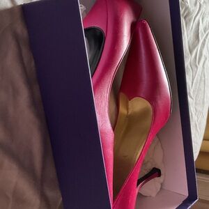 Escada Vibrant Pink Heels